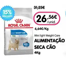 Petoutlet royal canin mini light weight care promoção