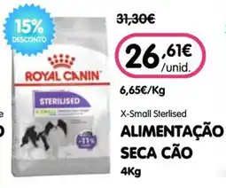 Petoutlet royal canin sterilised x-small promoção