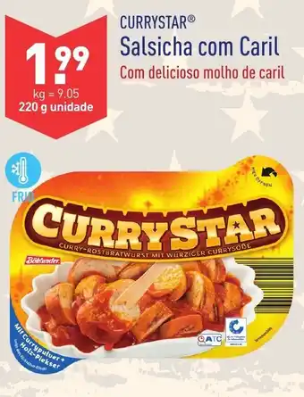 ALDI Currystar Salsicha com Caril 220g promoção