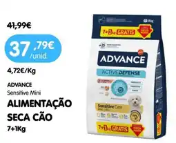 Petoutlet advance sensitive mini alimentação seca cão promoção