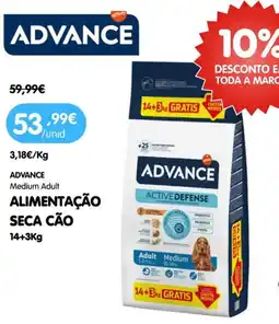 Petoutlet Advance alimentação seca cão promoção
