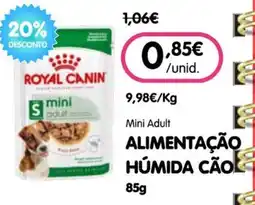 Petoutlet royal canin mini adult promoção