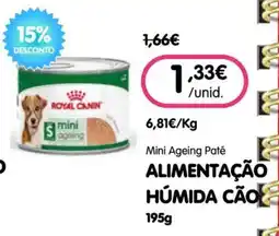 Petoutlet royal canin mini ageing promoção