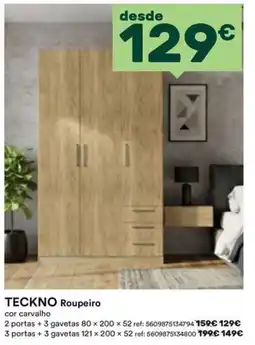 Moviflor teckno roupeiro promoção
