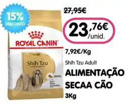 Petoutlet royal canin shih tzu adult promoção