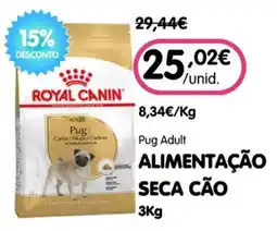 Petoutlet Royal Canin Pug Adult promoção