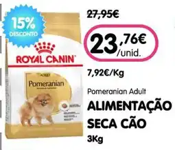 Petoutlet royal canin pomeranian adult promoção