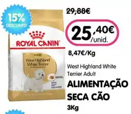 Petoutlet royal canin west highland white terrier adult promoção
