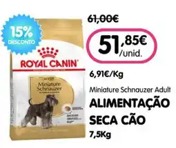 Petoutlet royal canin miniature schnauzer adult promoção