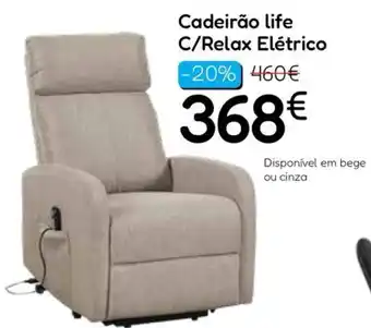 Cadeirão life C/Relax Elétrico