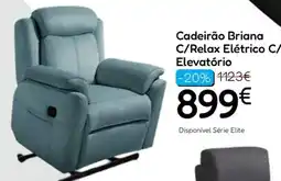 Hiper Centro do Móvel Cadeirão briana c/relax elétrico c/ elevatório promoção