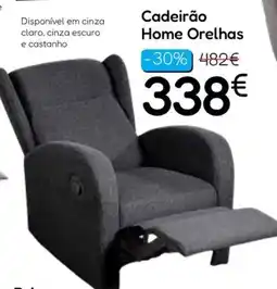 Hiper Centro do Móvel Cadeirão Home Orelhas promoção