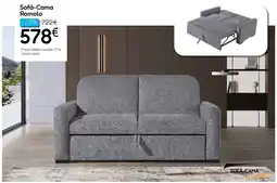 Hiper Centro do Móvel Sofá-cama romolo promoção