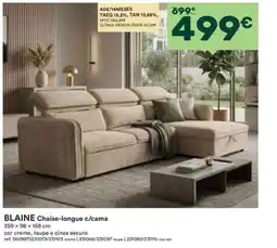 Moviflor blaine chaise-longue c/cama promoção