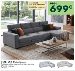 Moviflor Rialto ii chaise-longue promoção