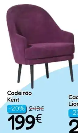 Hiper Centro do Móvel Cadeirão Kent promoção