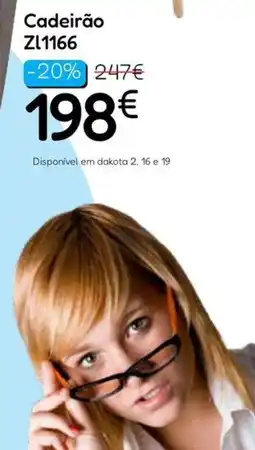 Hiper Centro do Móvel Cadeirão ZL1166 promoção