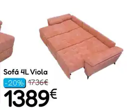Hiper Centro do Móvel Sofá 4L Viola promoção