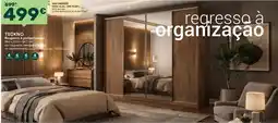 Moviflor Teckno roupeiro 4 portas/correr promoção