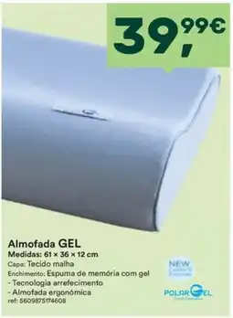 Moviflor Almofada gel polar gel promoção