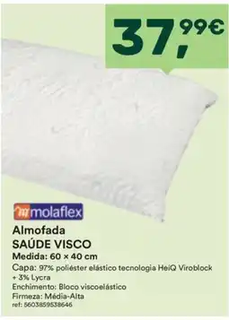 Moviflor Almofada saúde visco molaflex promoção