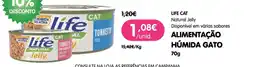Petoutlet Life cat natural jelly promoção