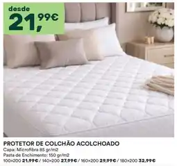 Moviflor protetor de colchão acolchoado promoção