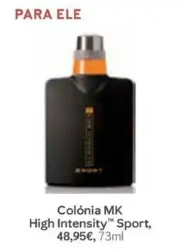 Mary Kay Colónia mk high intensity sport promoção