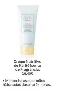 Mary Kay Creme Nutritivo de Karité Isento de Fragrância promoção