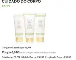 Mary Kay Conjunto Satin Body promoção