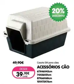 Petoutlet Casota SW para cães promoção