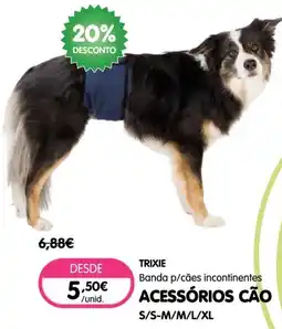 Petoutlet trixie banda p/cães incontinentes promoção