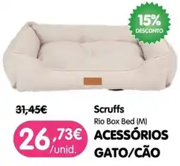 Petoutlet Scruffs rio box bed m promoção