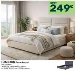 Moviflor Hamilton cama de casal promoção
