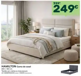 Hamilton cama de casal