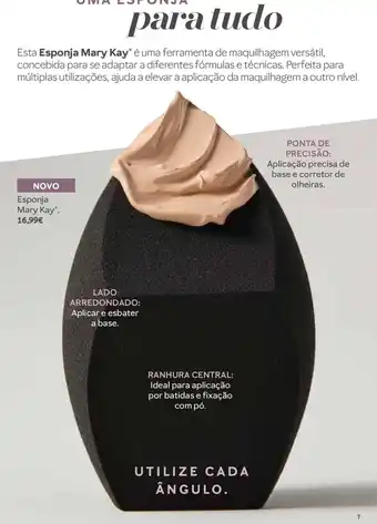 Mary Kay Esponja Mary Kay promoção