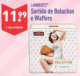 ALDI Lambertz Sortido de Bolachas e Waffers 1kg promoção