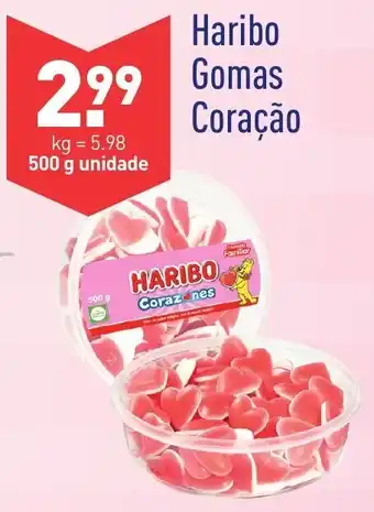 ALDI Haribo Gomas Coração 500g promoção