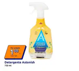 Action Astonish - detergente promoção