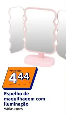 Action Espelhas de maquilhagem com iluminação promoção