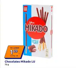 Action Lu - chocolates mikado promoção