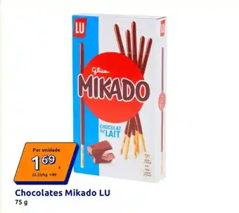 Action Lu - chocolates mikado promoção