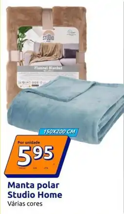 Action Studio home - manta polar promoção