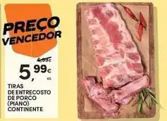Continente - tiras de entrecosto de porco