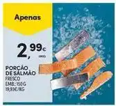 Continente Bom dia Aqui é fresco - porcao de salmão promoção