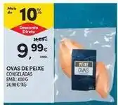 Continente Bom dia Ovas de peixe promoção