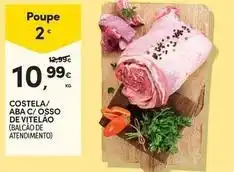 Continente Bom dia Costela/aba c/osso de vitelao promoção