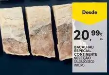 Continente Bom dia Continente - bacalhau especial selecao promoção