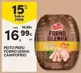 Continente Bom dia Campofrio - peito peru forno lenha promoção