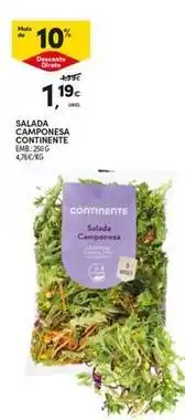 Continente Bom dia Continente - salada campanesa promoção